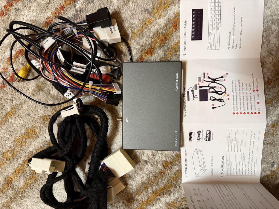 CarPlay Android Auto Toyota Touch – Modul CarABC Plug & Play