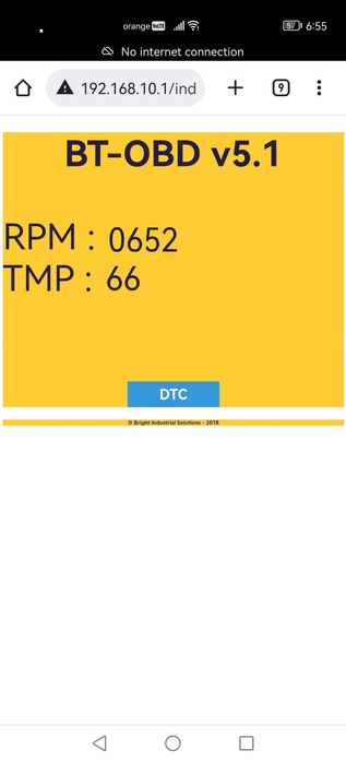 Turometru OBD BT100S ITP