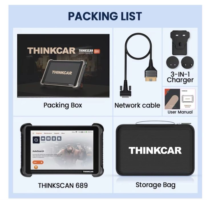 ThinkCar 689 — мультимарочный автосканер