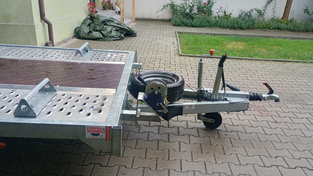 Platformă auto 2000kg 4x2m basculabilă