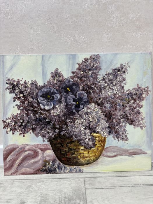 Картины холст на картоне размер 40*50