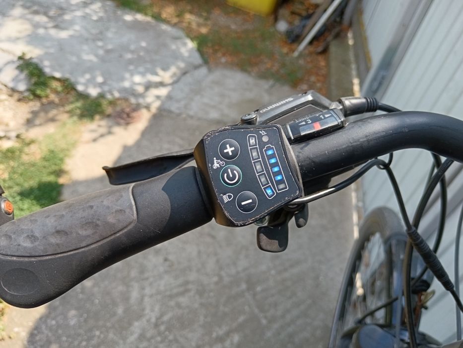 Bicicleta electrica PROPHETE trkdisc, aluminiu, autonomie 35 km