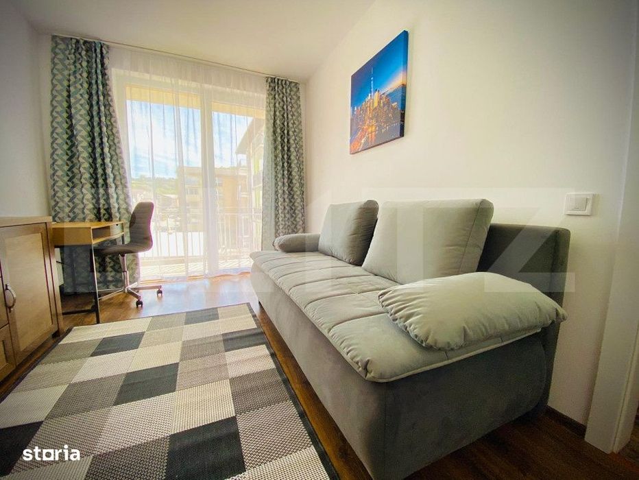 Apartament cu o camera, 40 mp, mobilat modern, zona strazii Porii