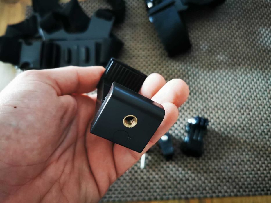 Prindere ham piept + cap suport TELEFON / Gopro / camera insta360