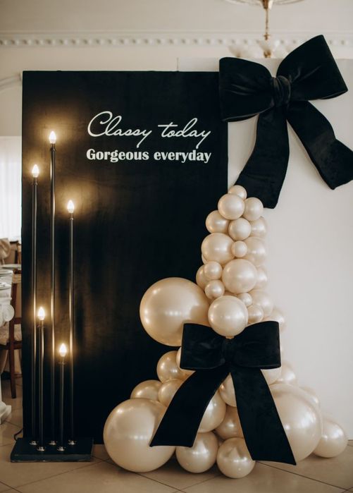 Оформление любых праздников.