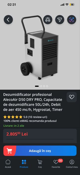 Dezumidificator