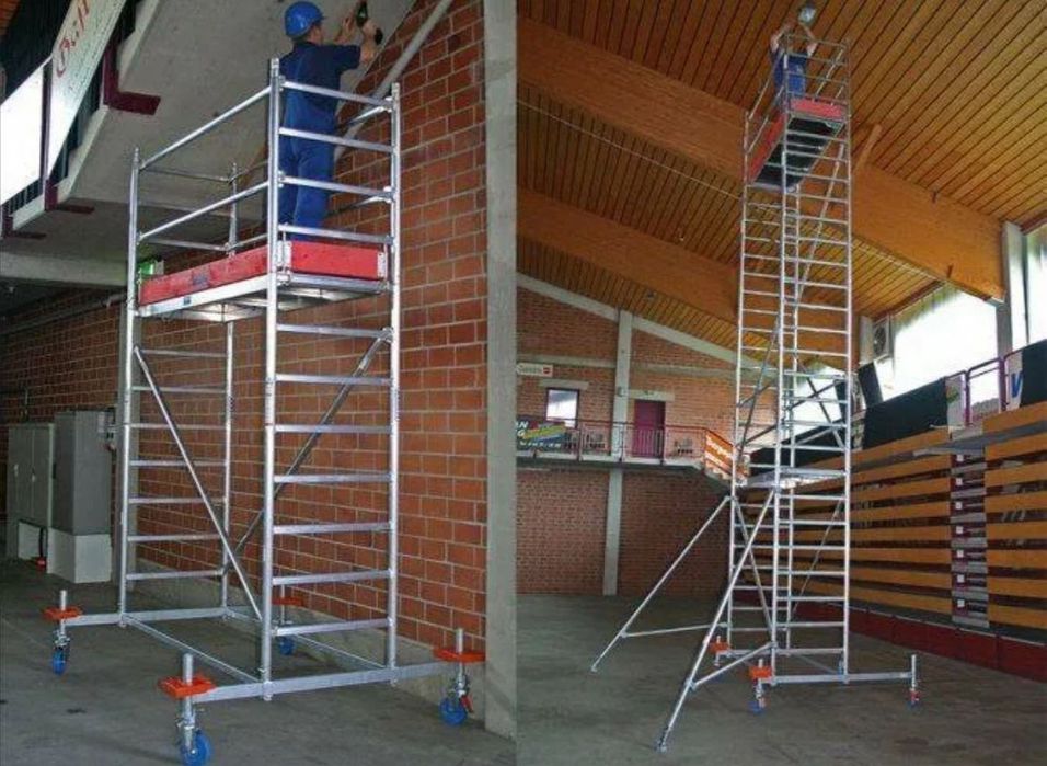 Вышка туры леса лёгкие колесами