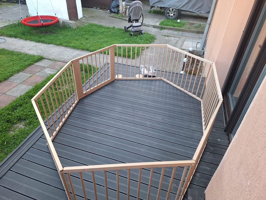 Tarc copii lemn 8 piese