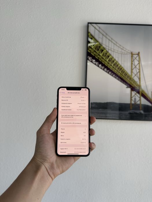 Продам срочно iPhone XS MAX 64GB