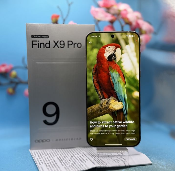 ГАРАНЦИОНЕН!!! Oppo Find X9 Pro, 16GB RAM, 512GB, 5G, Titanium Charcoal