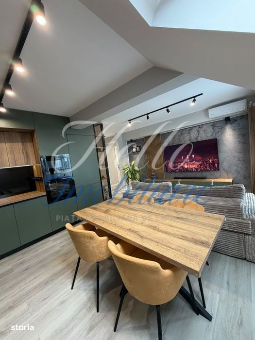Apartament Ultrafinisat 3 camere, mobilat utilat, 68.57 mp, Baciu