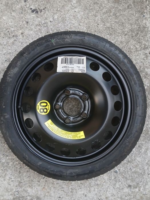 Оригинална патерица 16цола  Firestone 115/70/16.за Opel astra.zafira.vectra.meriva. 5×110.Saab.Fiat.