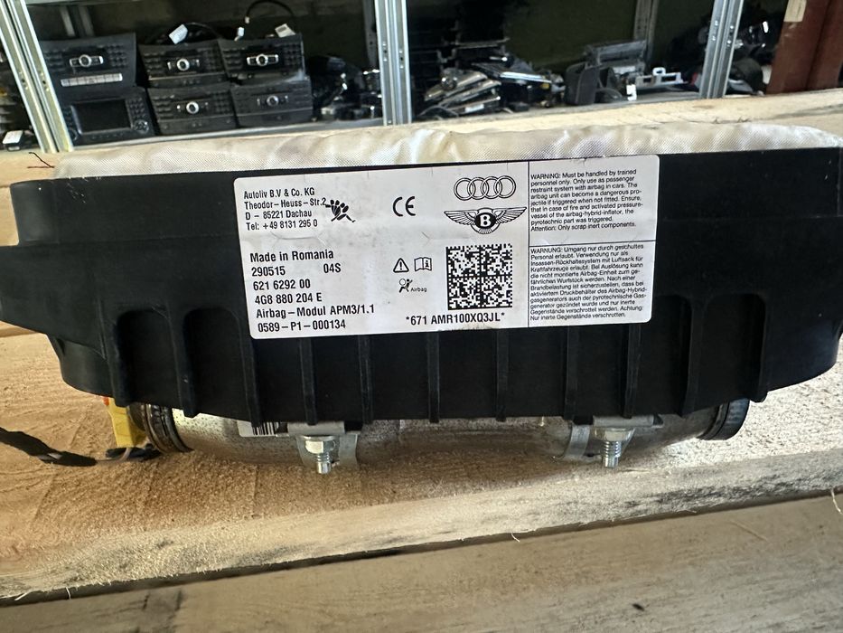 Airbag табло Audi A6 S6 RS6 A7 S7 RS7 4G c7 c7.5 пасажер айрбег ауди