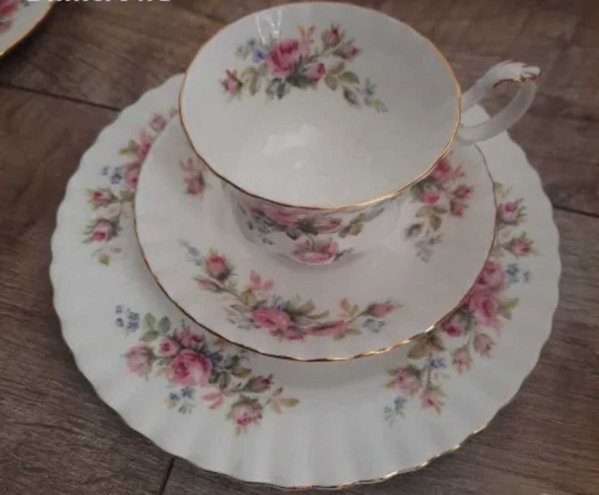 Троен сет ROYAL ALBERT СЕРИЯ Moss Rose