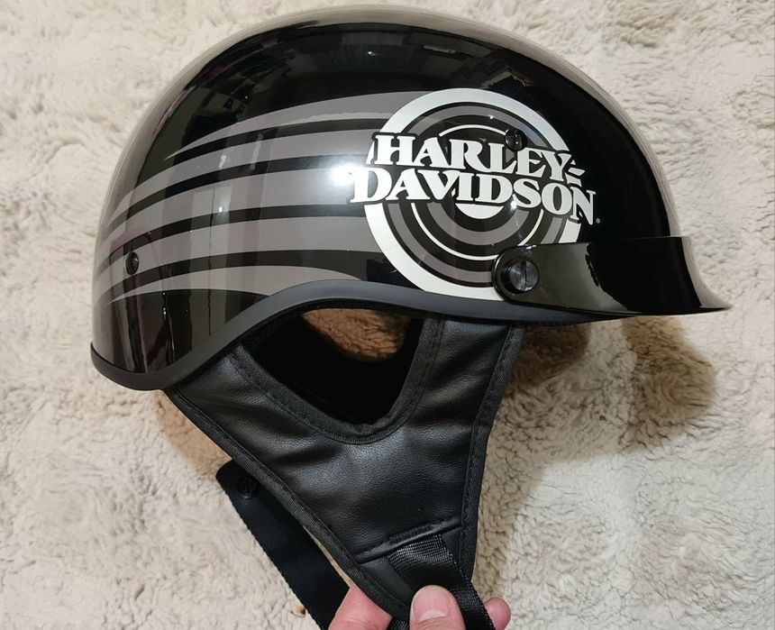 Casca moto Harley Davidson cu cozoroc
