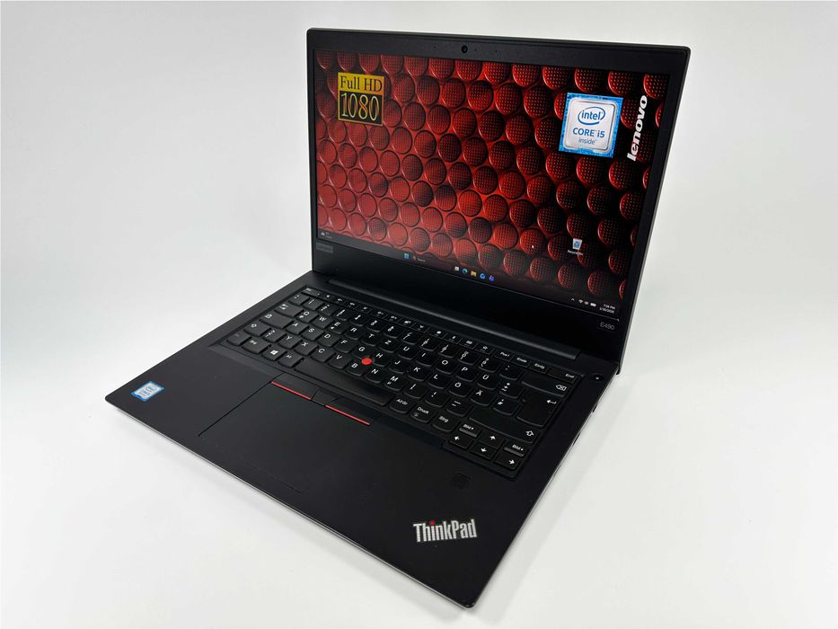 Laptop Lenovo Thinkpad E490 Intel i5 16 gb ram 512 gb ssd Ecran 14 inch Full HD Gama Business Factura si Garantie 1 an