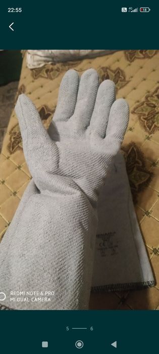 Mănuși rezistente la temperaturi ridicate până la 250grade