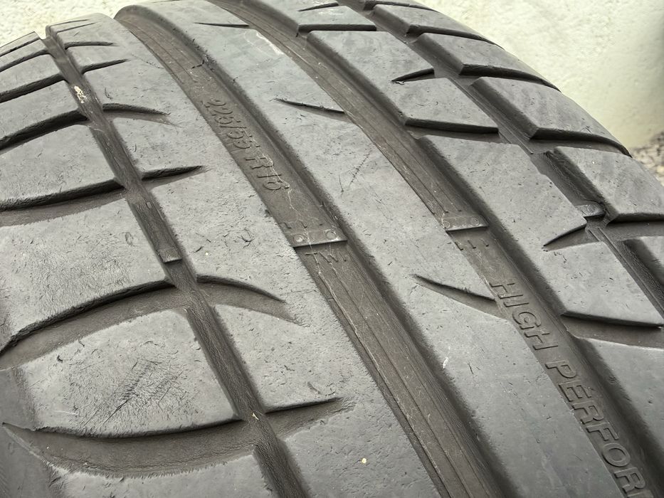 2бр 225/55/16 на 6мм  с 22дот