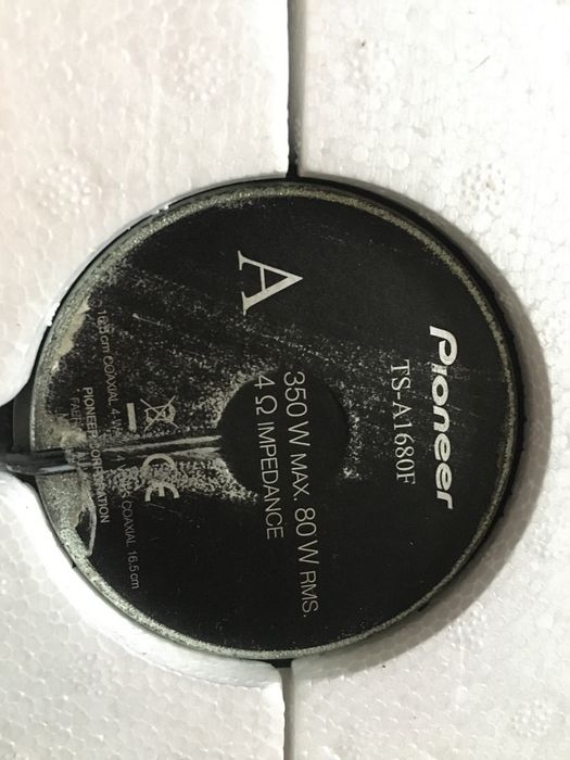 Pioneer ts-a6988 и pioneer ts-a1680f коаксиални 4 лентови говорители
