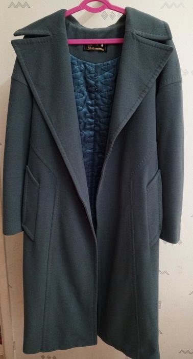 Пальто женское кашемировое утепленное
