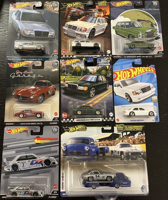 Hot wheels Mercedes