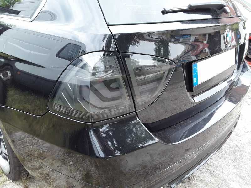 Стопове БМВ Е91 Лед Нови Lightbar Bmw E90 Комби E91 LED  Опушени