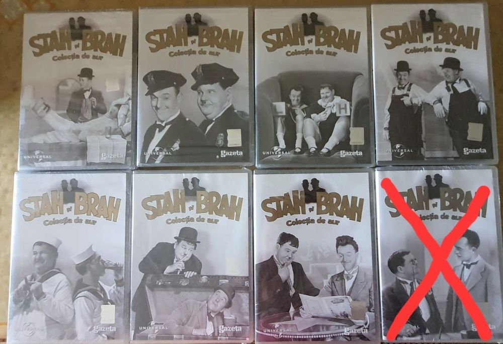 Dvd Stan si Bran 1-7 Colectia de aur