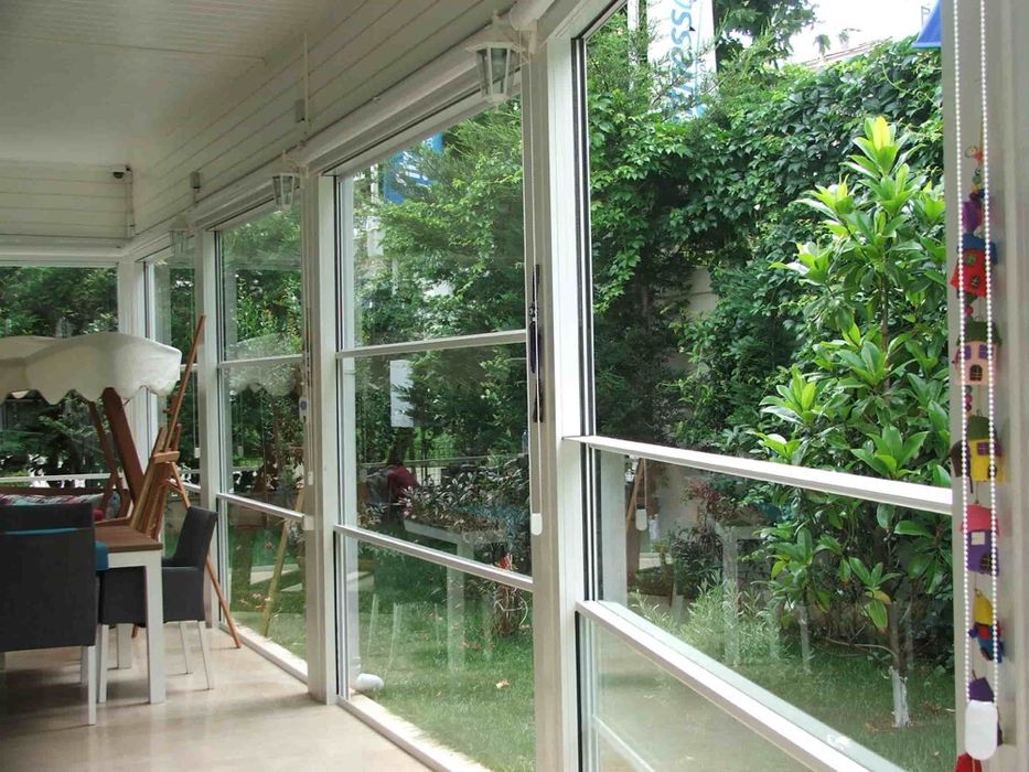 Раздвижные Гильотинные окна и пергола автоматические