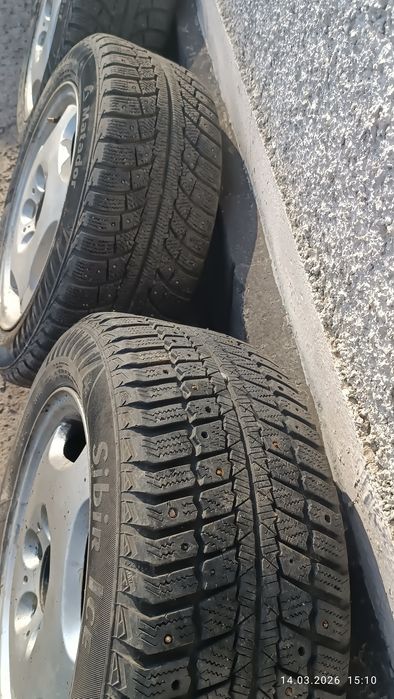 Диски с резиной шипы на мэрс