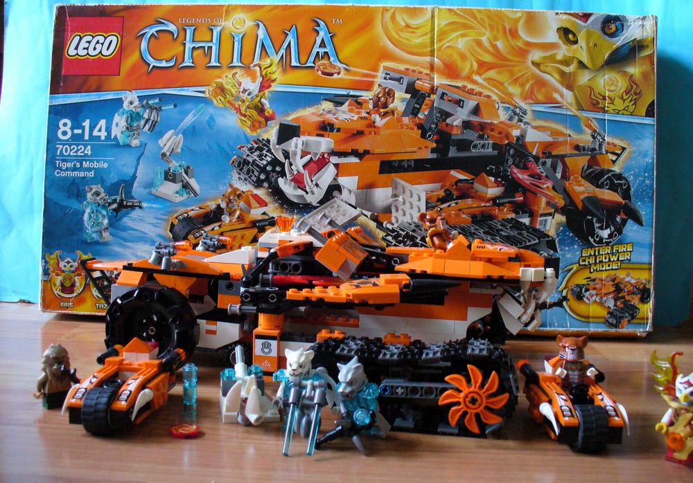 LEGO® Legends of Chima - модели 70141, 70224,70001 и 70143