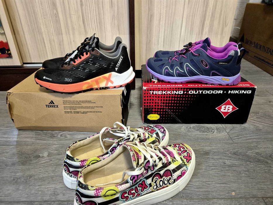 Дамски маратонки Brütting 39 и кецове 38 номер