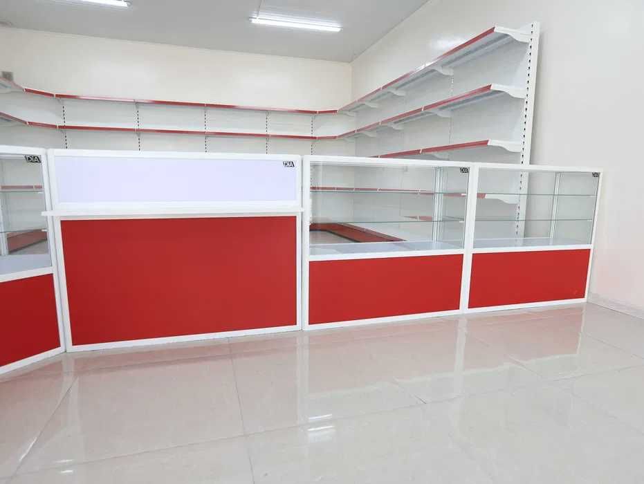 Торговое оборудование для магазина, стеллаж, прилавок витрина alto