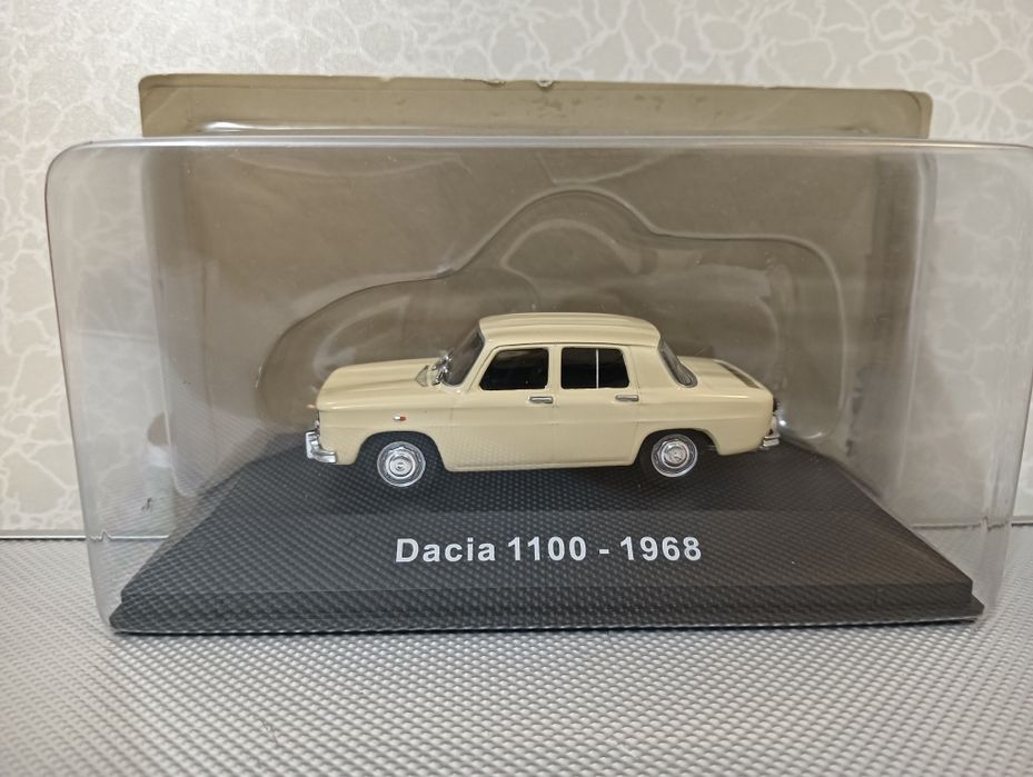 Set Nr 1,2,3,4 colecția Dacia Hachette  scara 1:43