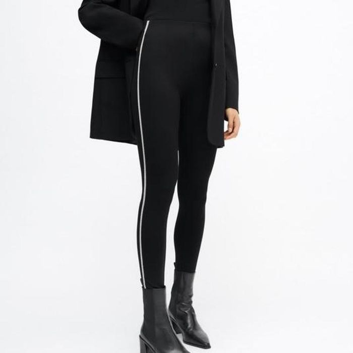 Colanți / pantaloni Zara cu strasuri, noi cu eticheta mărimea S/36