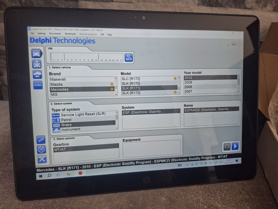 Diagnoza Auto cu Tableta Hp si Software Autocom si Delphi 2021 Moara ...