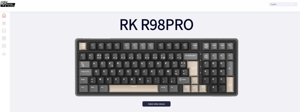 Tastatura Mecanica RK ROYAL KLUDGE R98 Pro 96% - AZERTY