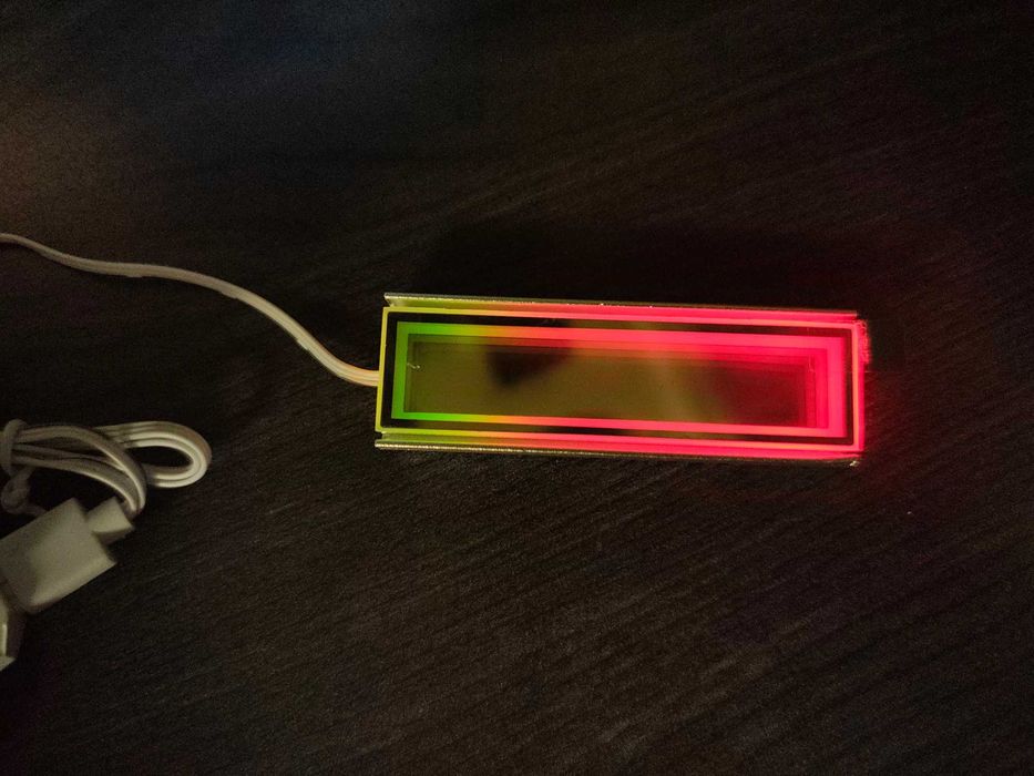 Cooler Pasiv M.2 NVMe, ARGB pentru SSD M2, 2280