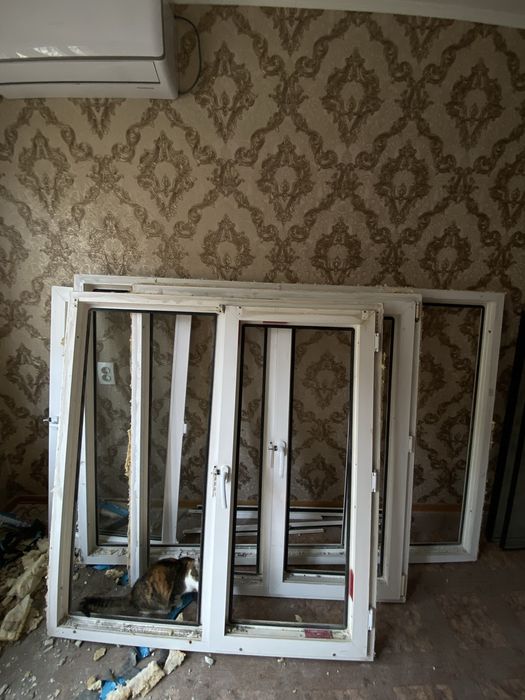 Пластиковые окна бу продам