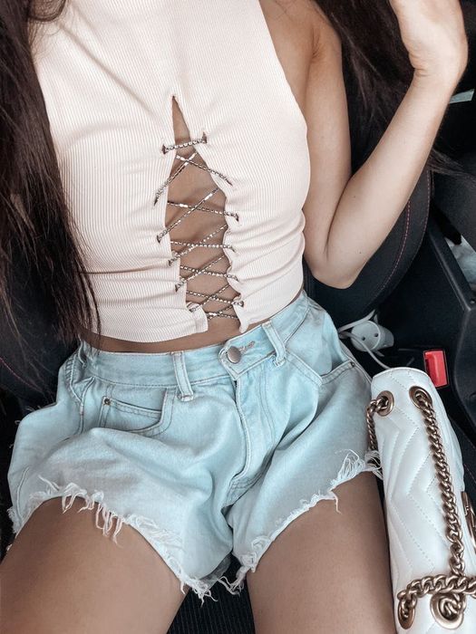 Потник размер М, цвят - крем