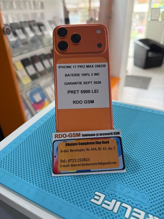 Iphone 17 Pro Max 256Gb Neverlock/Garantie