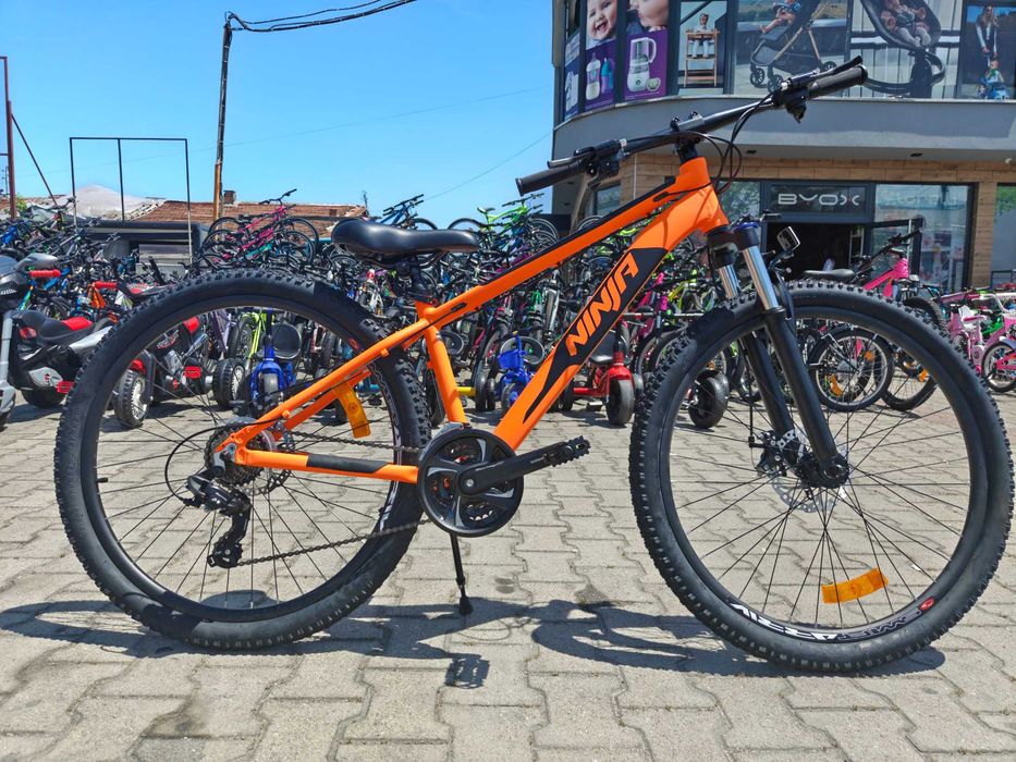 BG Алуминиев велосипед 27.5" NINJA оранж