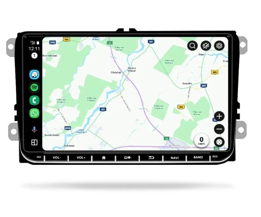 Navigație Vw/Skoda/Seat, cu android 13,ram  2 gb