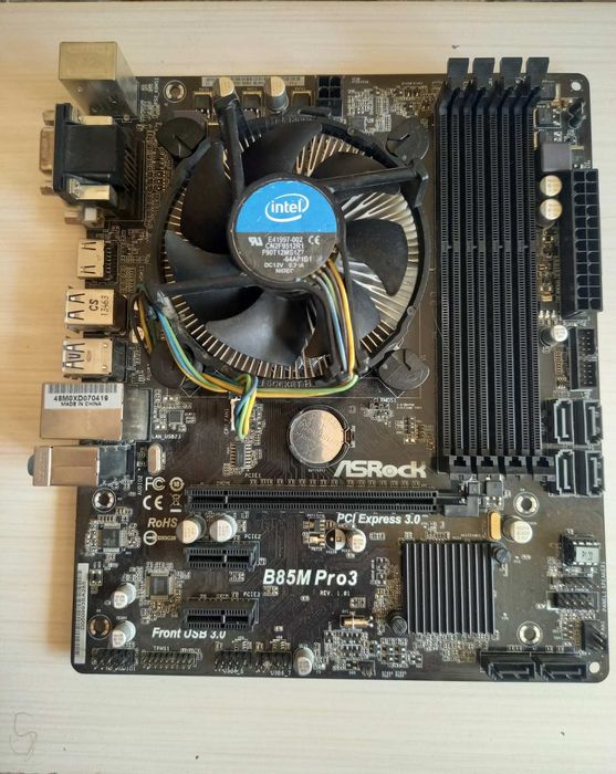 Asrock Asrock B58M Pro3  с intel i3 4130