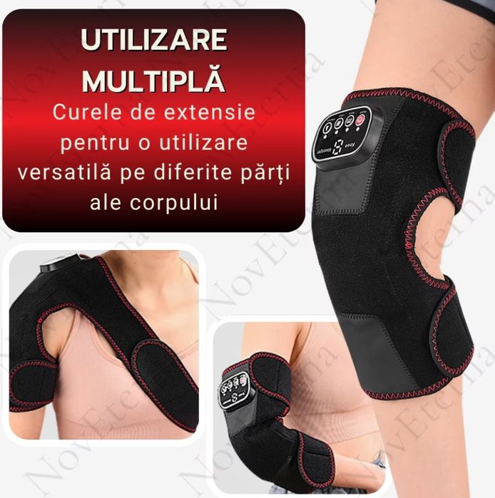 Масажор с нагревател за коляно