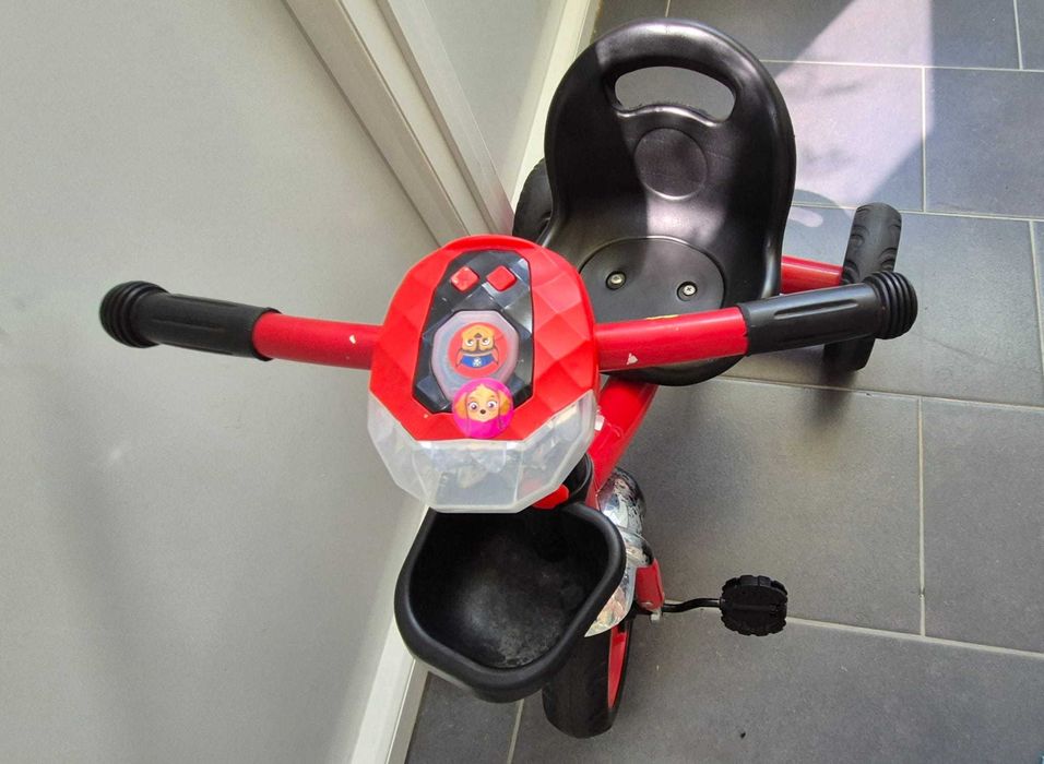 Tricicleta pentru copii 1-3 ani, sa cu spatar