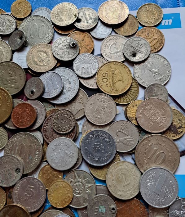 Стари български и чужди монети