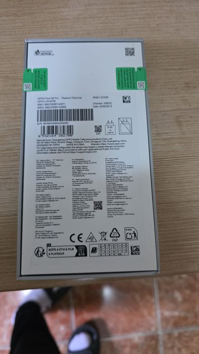 OPPO Find X9 Pro 16GB RAM / 512GB – Titanium Charcoal – NOU, Sigilat