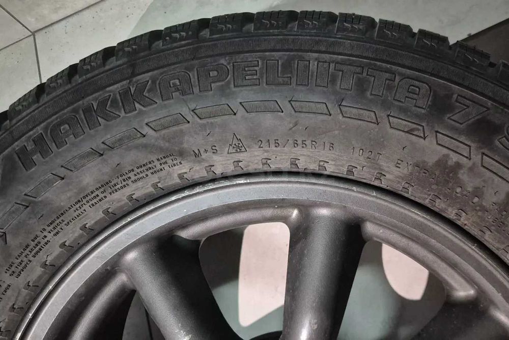 Комплект колес Watanabe + Hakkapeliitta 7