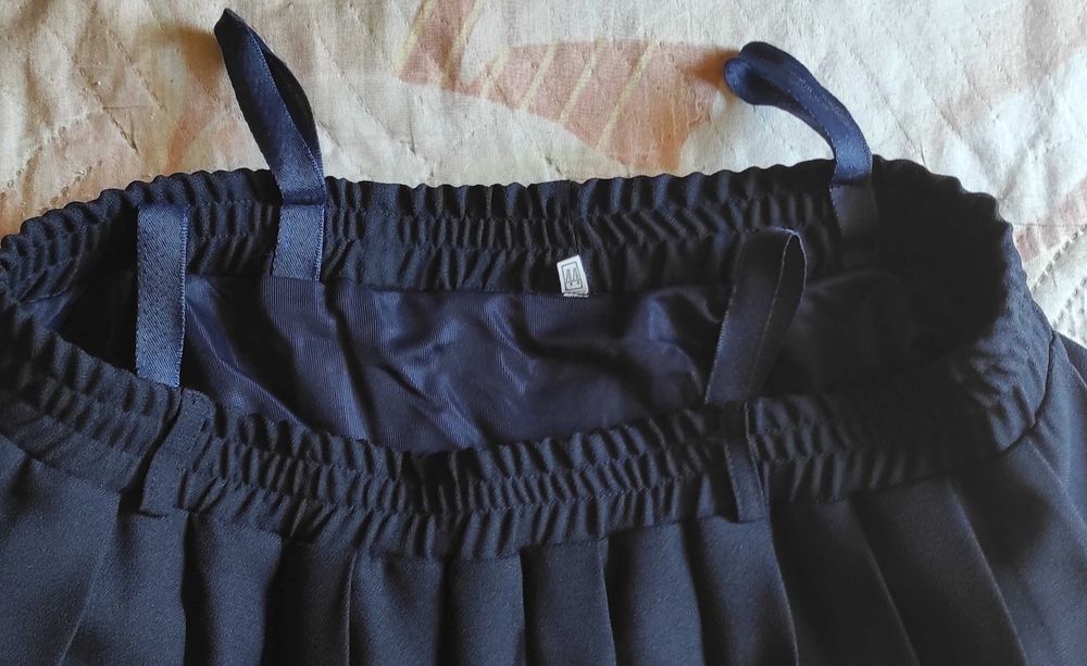 Качествена плисирана пола за по-пищни дами 2ХЛ,3ХЛ с подарък.