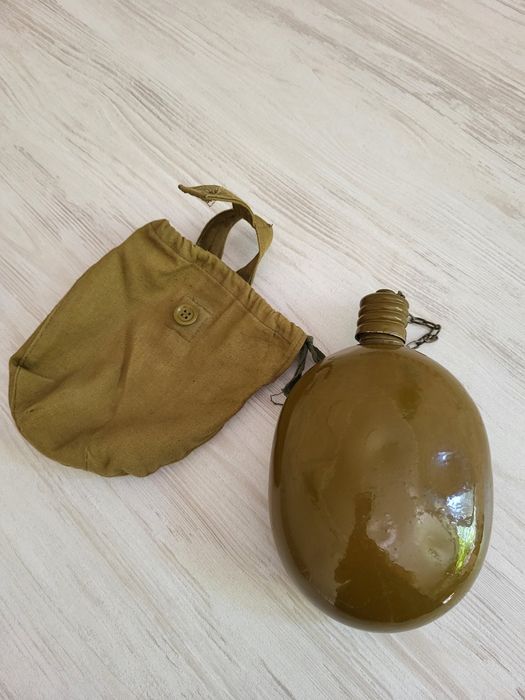 Полевая фляшка с чехлом